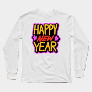 Happy New Year Radiance Long Sleeve T-Shirt